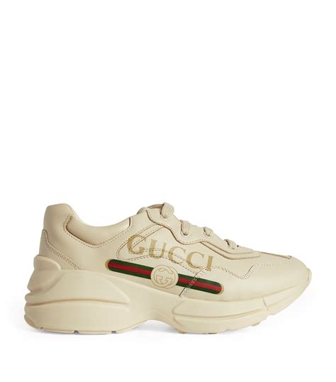 Gucci Rhyton Leather Sneaker Kids 'Logo' 